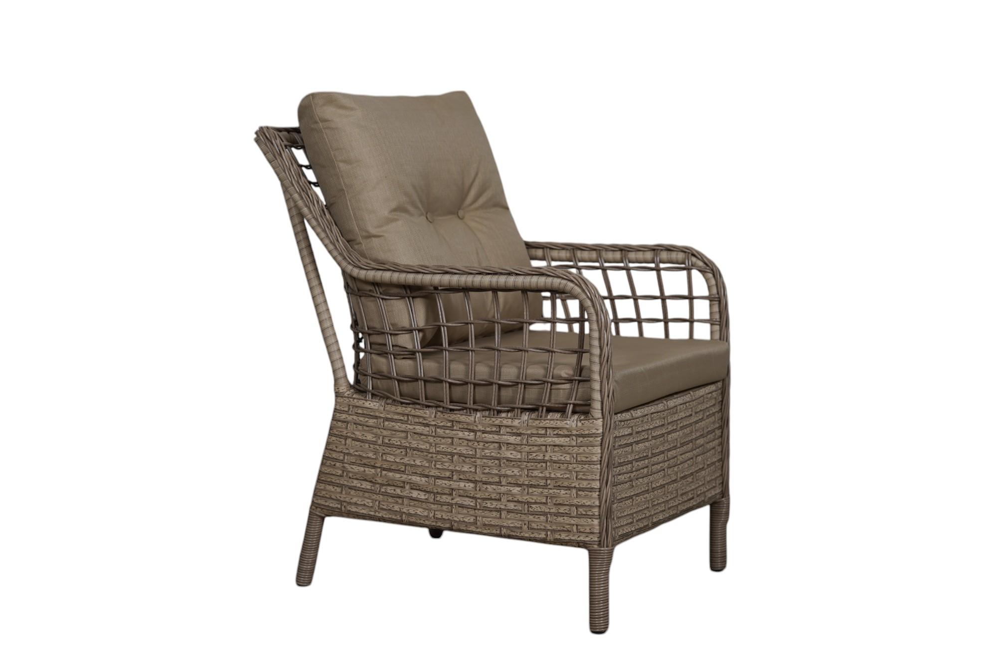 Geniş Cam Tablalı Rattan Masa — görsel 3