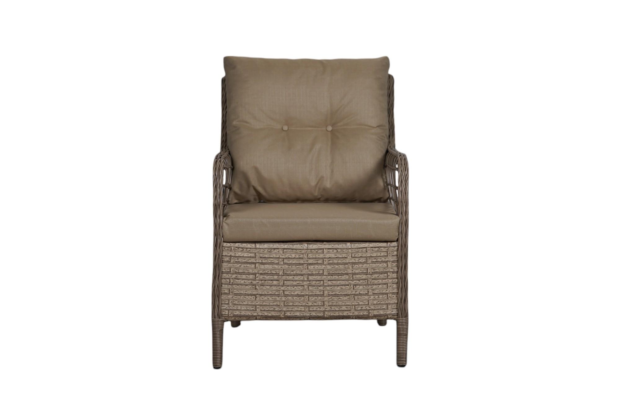 Geniş Cam Tablalı Rattan Masa — görsel 8