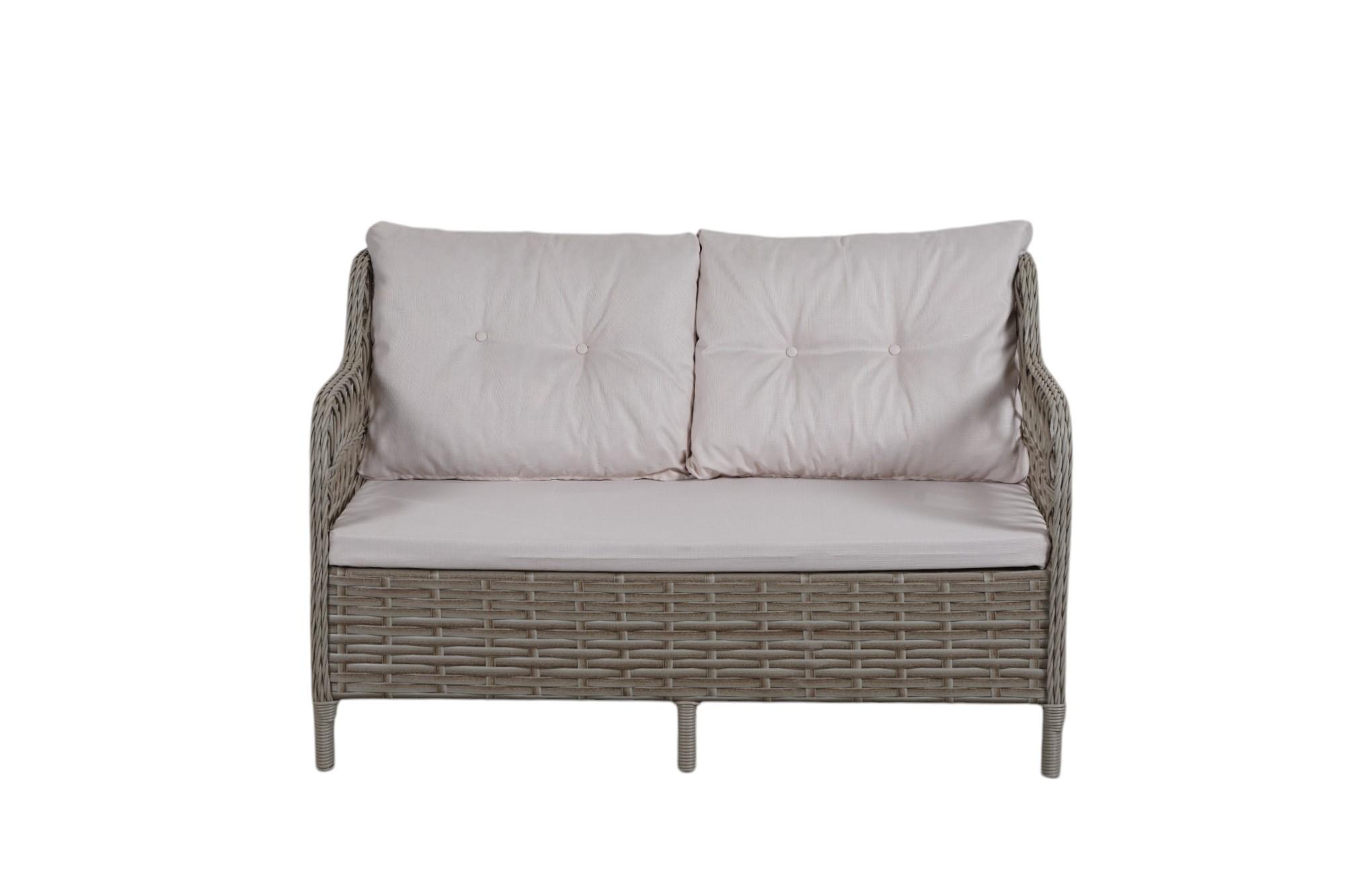 Gri Cam Tablalı Rattan Masa — görsel 10