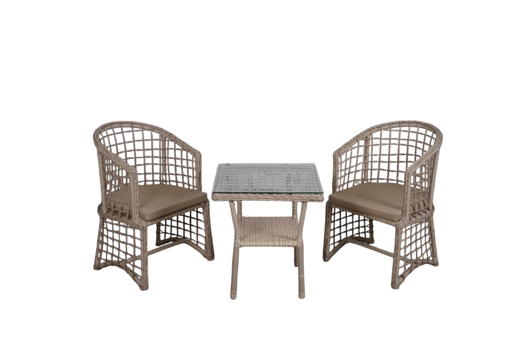 Rattan Bistro Takımı — görsel 2